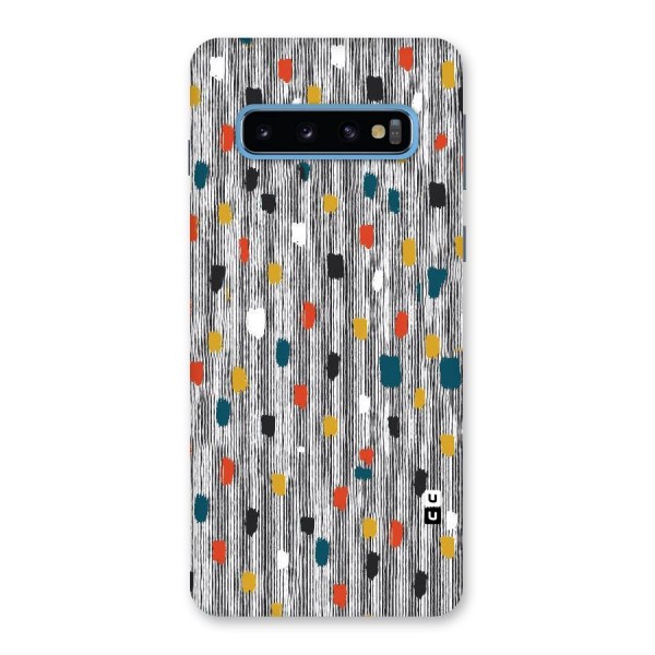 Single Paint Pattern Back Case for Galaxy S10