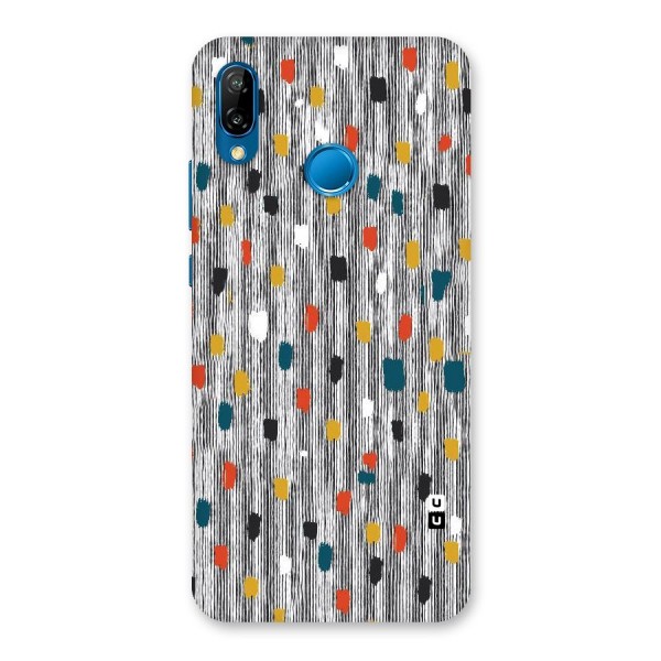 Single Paint Pattern Back Case for Huawei P20 Lite