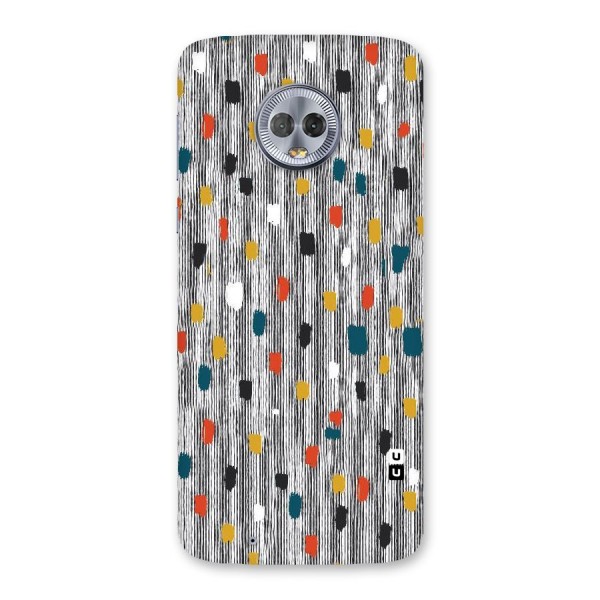 Single Paint Pattern Back Case for Moto G6