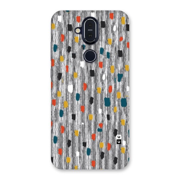 Single Paint Pattern Back Case for Nokia 8.1