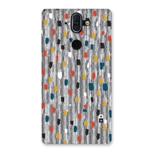 Single Paint Pattern Back Case for Nokia 8 Sirocco