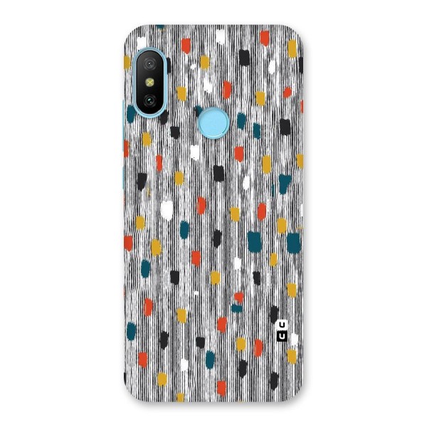 Single Paint Pattern Back Case for Redmi 6 Pro