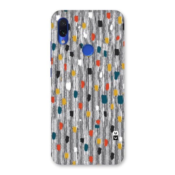 Single Paint Pattern Back Case for Redmi Note 7