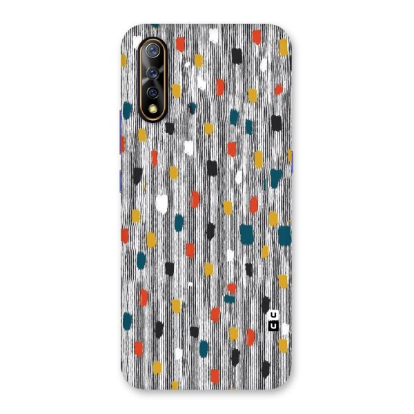 Single Paint Pattern Back Case for Vivo S1