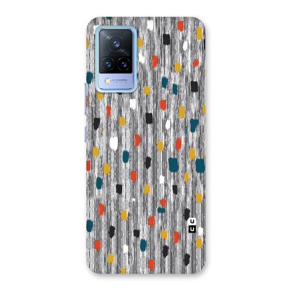 Single Paint Pattern Back Case for Vivo V21 5G