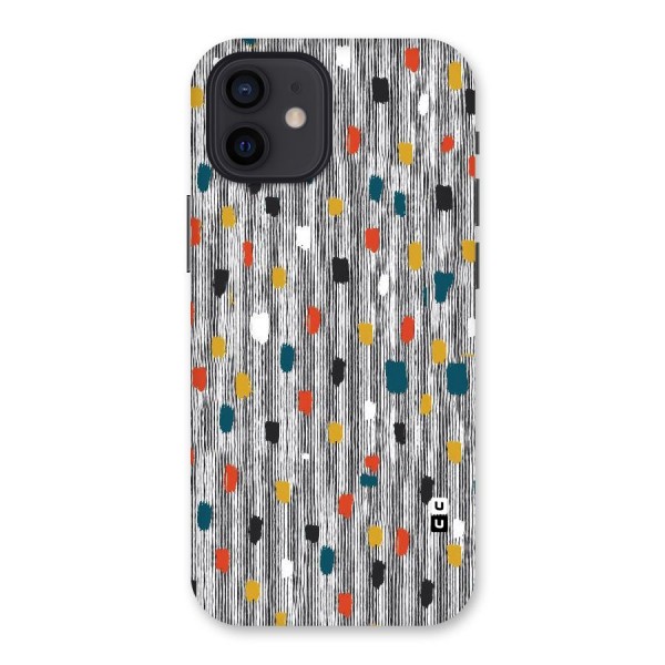 Single Paint Pattern Back Case for iPhone 12