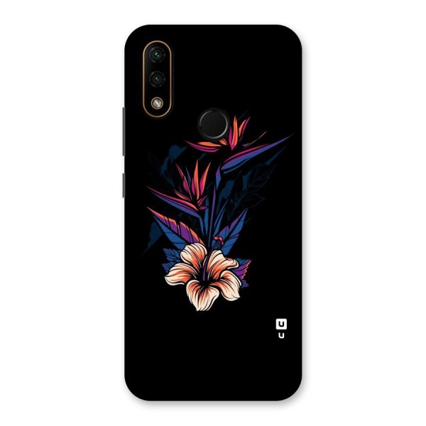 Single Painted Flower Back Case for Lenovo A6 Note