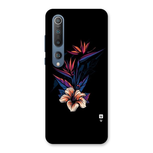 Single Painted Flower Back Case for Mi 10