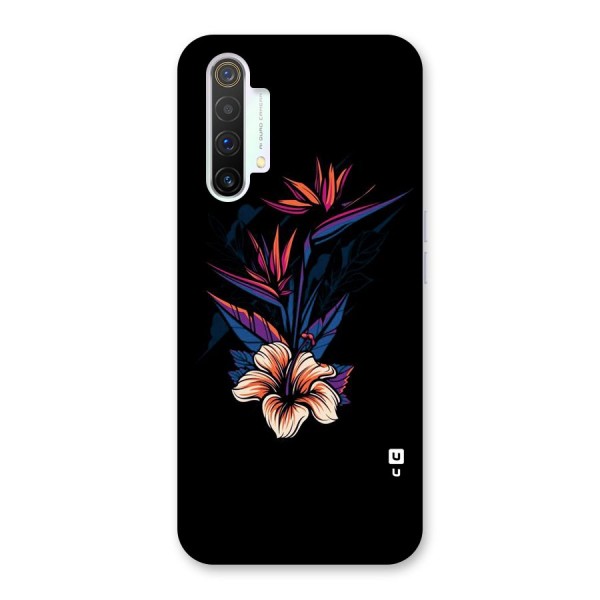 Single Painted Flower Back Case for Realme X3 SuperZoom