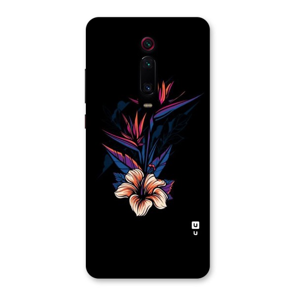 Single Painted Flower Back Case for Redmi K20 Pro