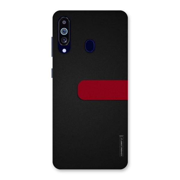 Single Red Stripe Back Case for Galaxy A60