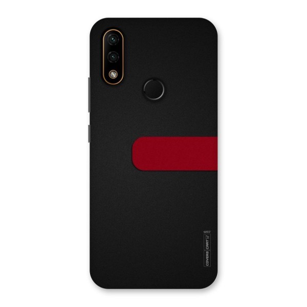 Single Red Stripe Back Case for Lenovo A6 Note