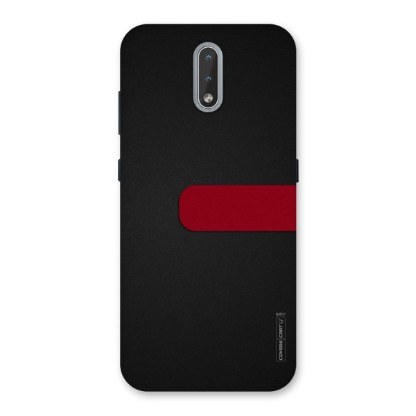 Single Red Stripe Back Case for Nokia 2.3