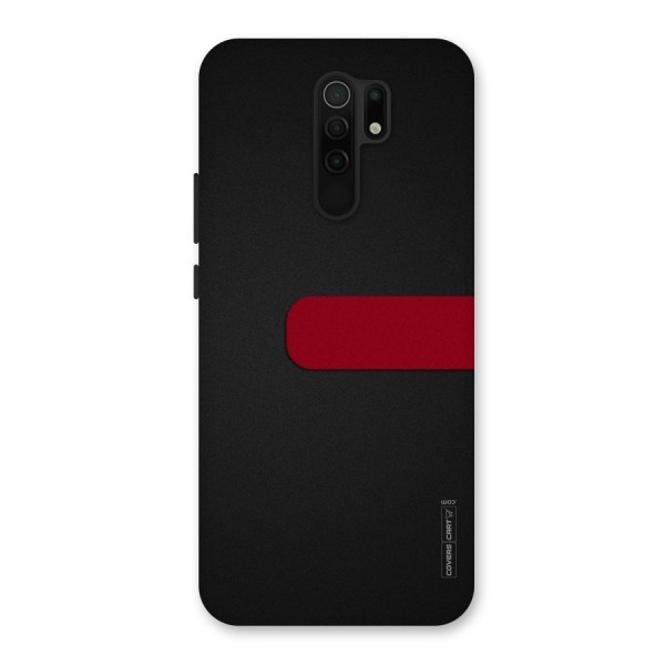 Single Red Stripe Back Case for Poco M2