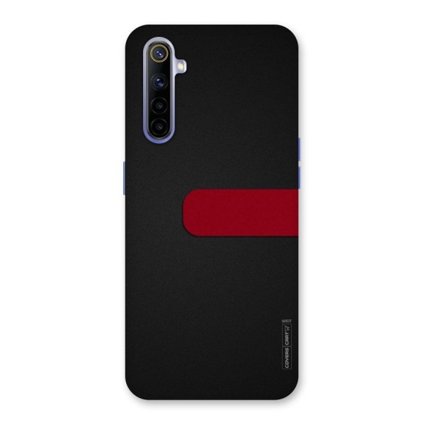 Single Red Stripe Back Case for Realme 6