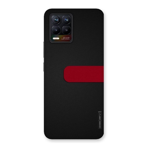 Single Red Stripe Back Case for Realme 8