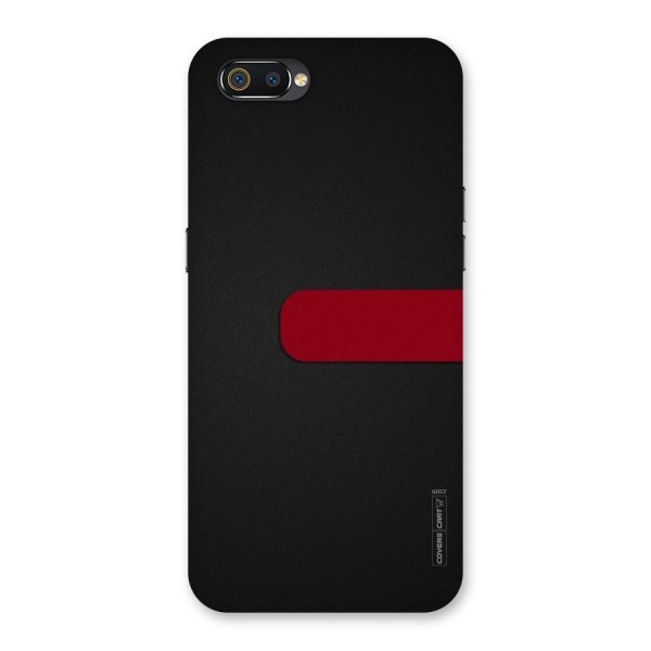 Single Red Stripe Back Case for Realme C2