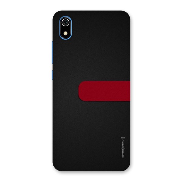 Single Red Stripe Back Case for Redmi 7A