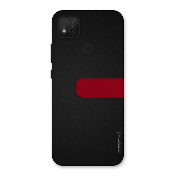 Single Red Stripe Back Case for Redmi 9C