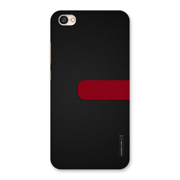 Single Red Stripe Back Case for Redmi Y1 Lite