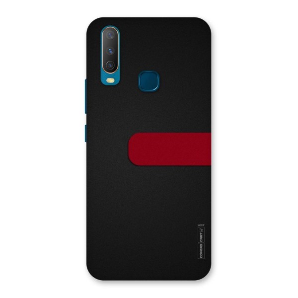 Single Red Stripe Back Case for Vivo U10