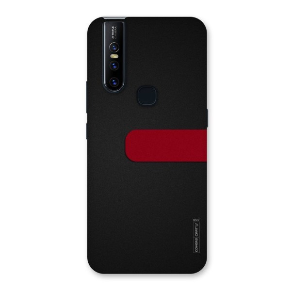 Single Red Stripe Back Case for Vivo V15