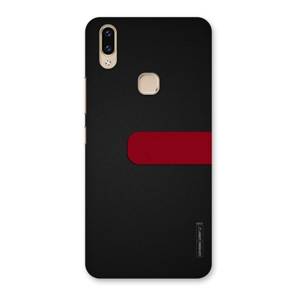 Single Red Stripe Back Case for Vivo V9