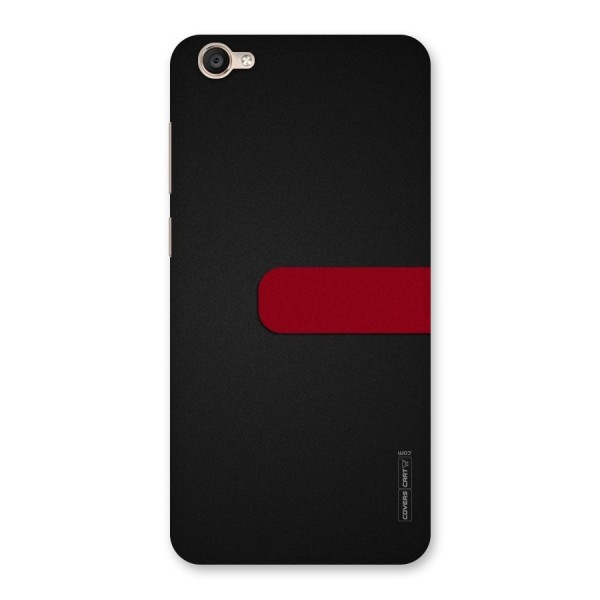 Single Red Stripe Back Case for Vivo Y55s