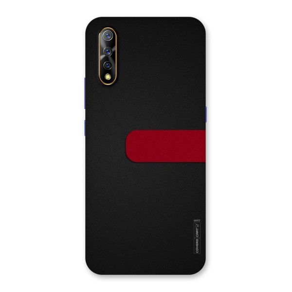 Single Red Stripe Back Case for Vivo Z1x