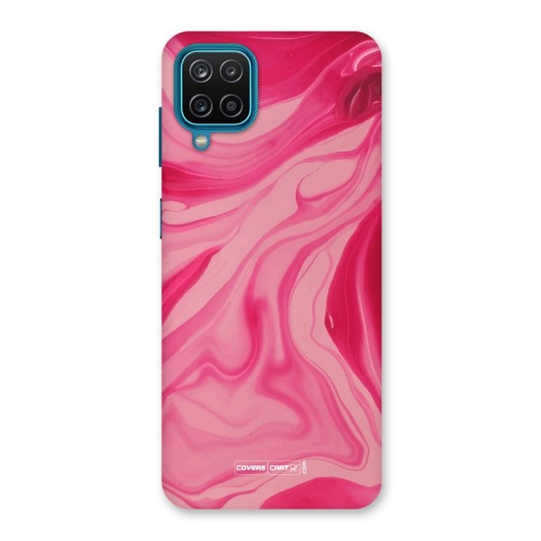 Sizzling Pink Marble Texture Back Case for Galaxy F12