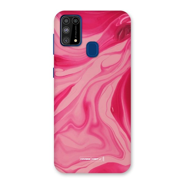 Sizzling Pink Marble Texture Back Case for Galaxy F41