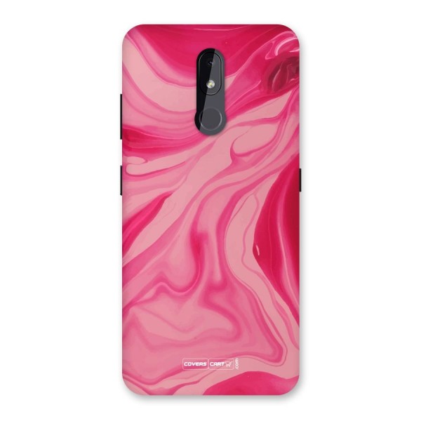 Sizzling Pink Marble Texture Back Case for Nokia 3.2