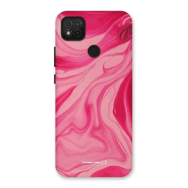 Sizzling Pink Marble Texture Back Case for Redmi 9C