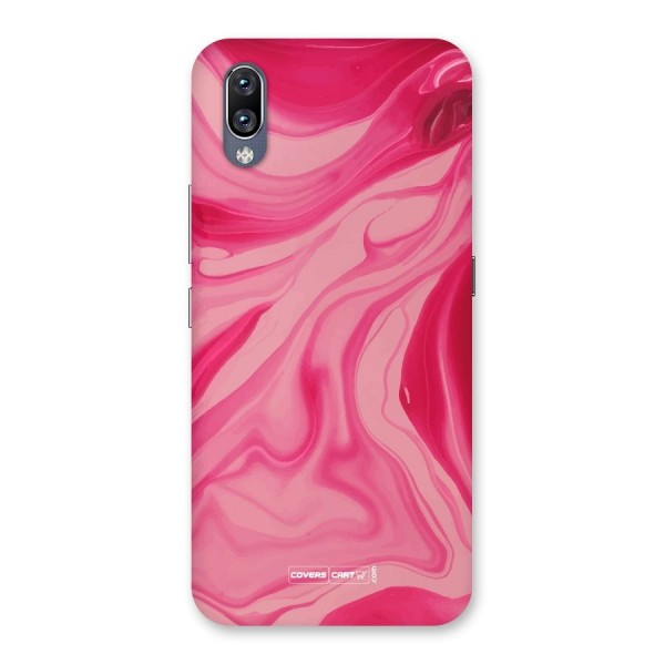 Sizzling Pink Marble Texture Back Case for Vivo NEX