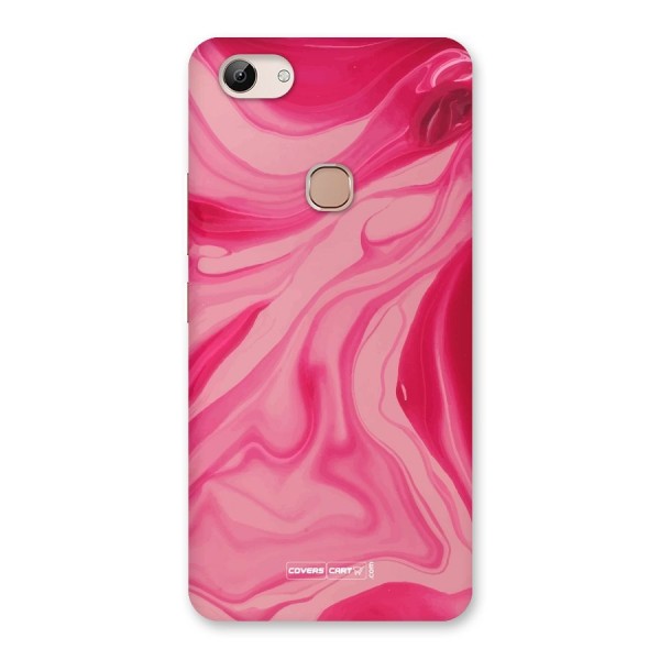 Sizzling Pink Marble Texture Back Case for Vivo Y83