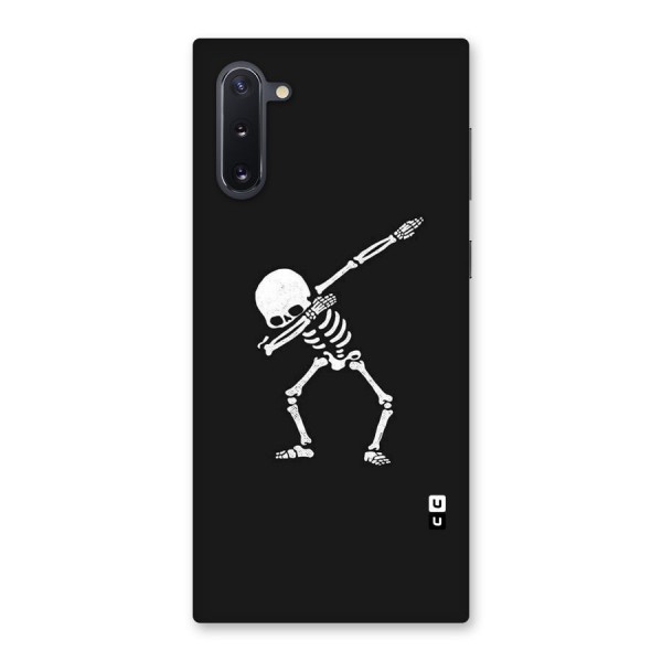 Skeleton Dab White Back Case for Galaxy Note 10