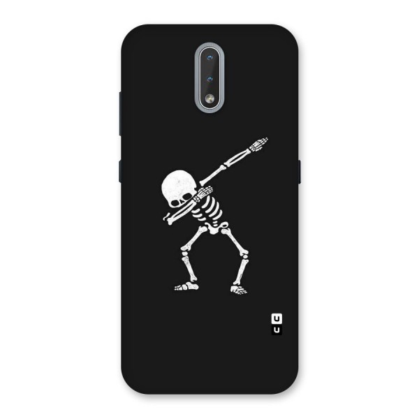 Skeleton Dab White Back Case for Nokia 2.3