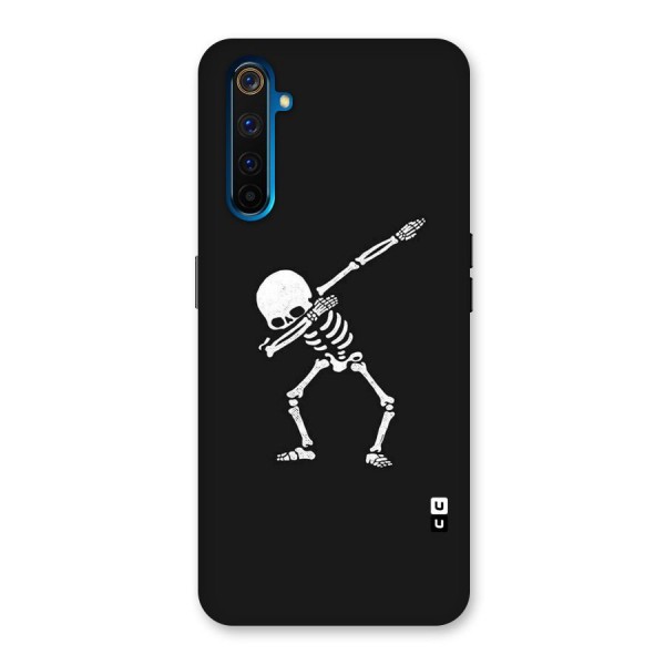 Skeleton Dab White Back Case for Realme 6 Pro