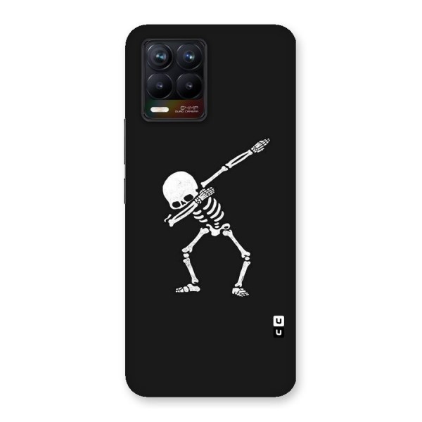 Skeleton Dab White Back Case for Realme 8