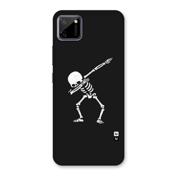 Skeleton Dab White Back Case for Realme C11