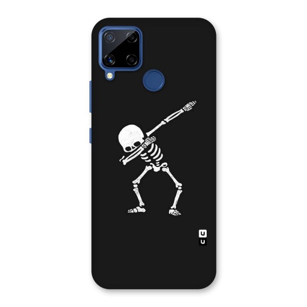 Skeleton Dab White Back Case for Realme C12