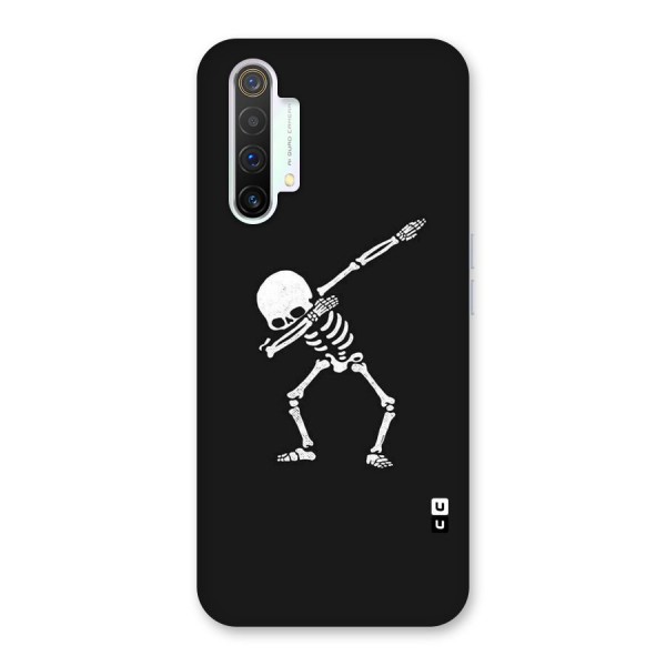 Skeleton Dab White Back Case for Realme X3 SuperZoom