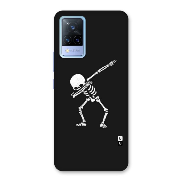 Skeleton Dab White Back Case for Vivo V21 5G