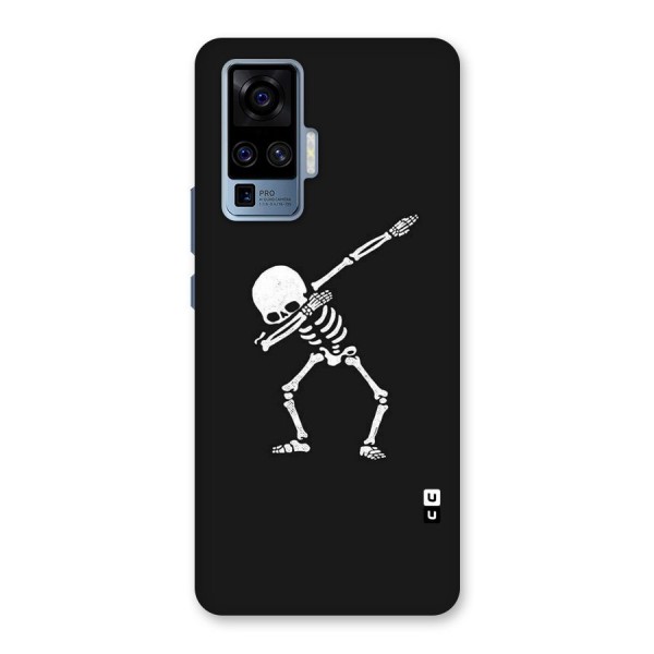 Skeleton Dab White Back Case for Vivo X50 Pro