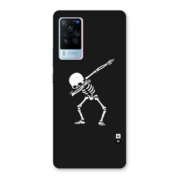 Skeleton Dab White Back Case for Vivo X60 Pro