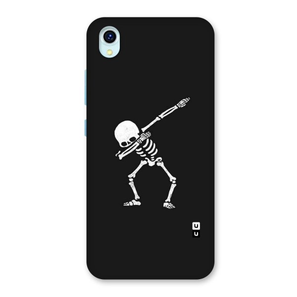 Skeleton Dab White Back Case for Vivo Y1s