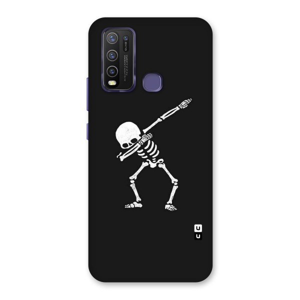 Skeleton Dab White Back Case for Vivo Y30