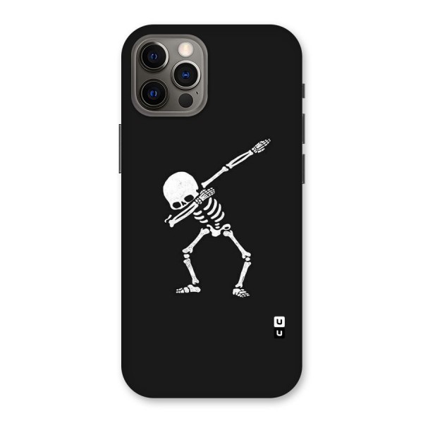 Skeleton Dab White Back Case for iPhone 12 Pro