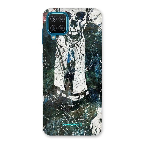 Skeleton in a Suit Back Case for Galaxy F12