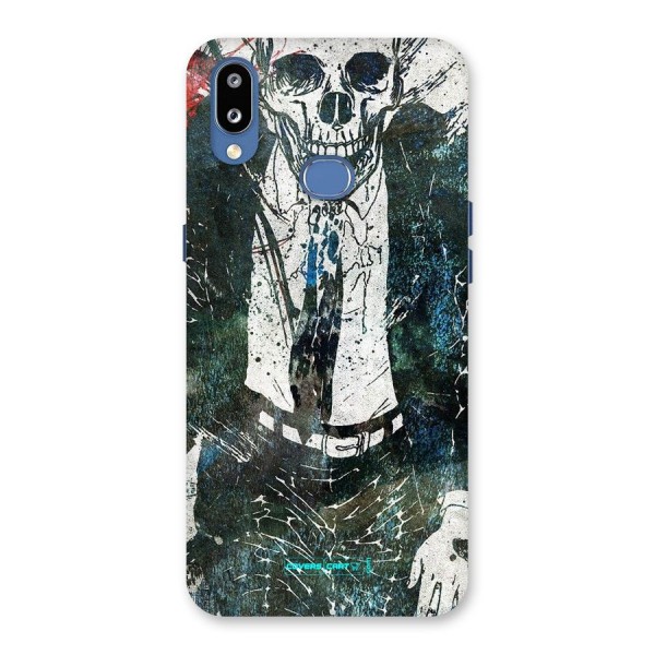 Skeleton in a Suit Back Case for Galaxy M01s